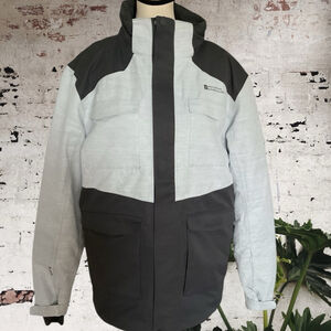 Mountain Warehouse LUNA 11 Ski Jacket Lt. Gray Black Size S/P